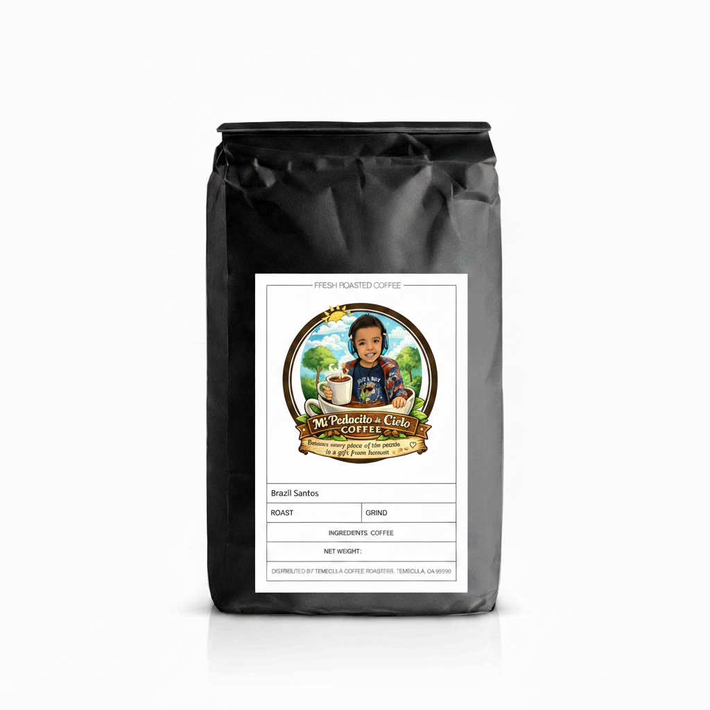 Brazil Santos Coffee Bag