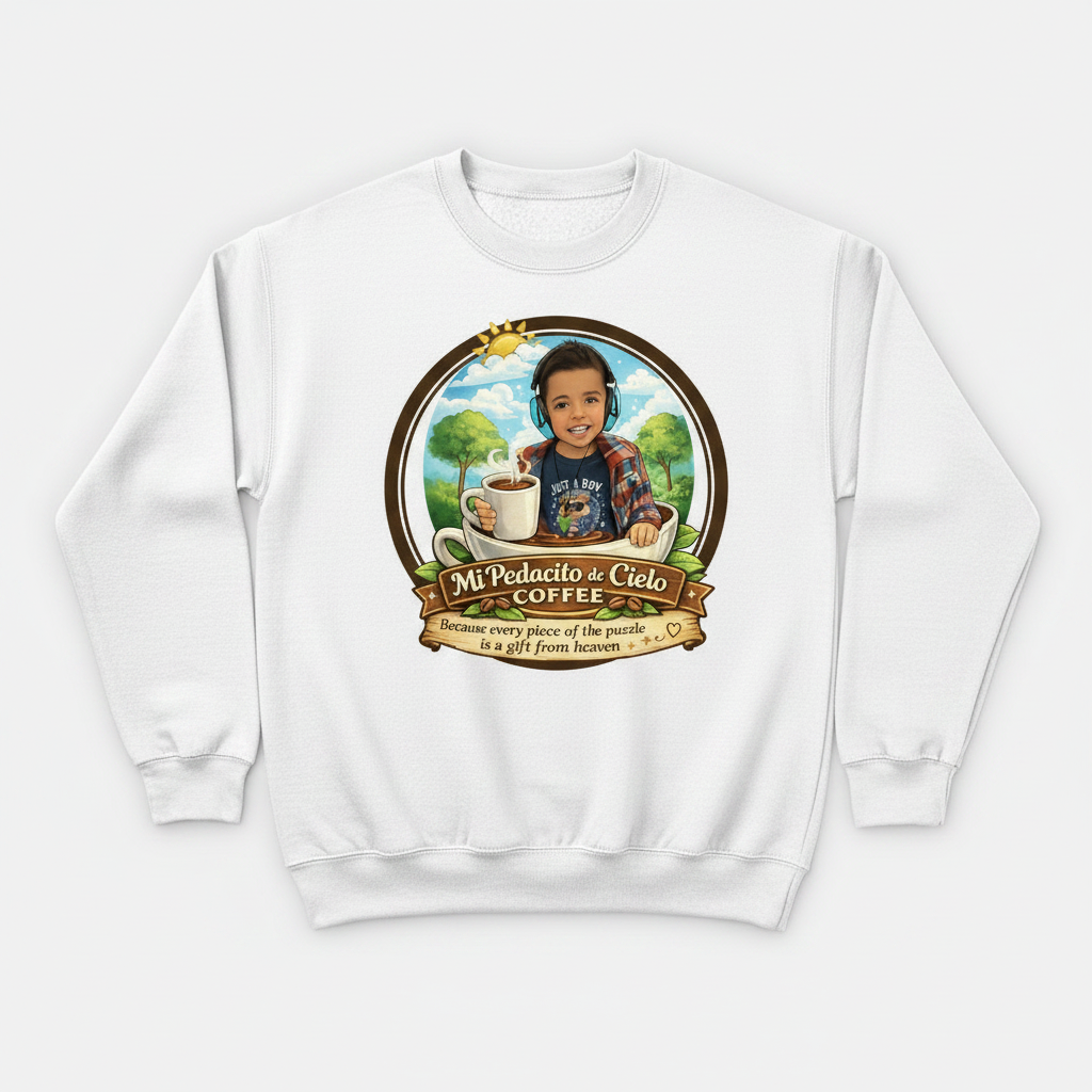 Unisex Organic Mid-Weight Sweatshirt - White