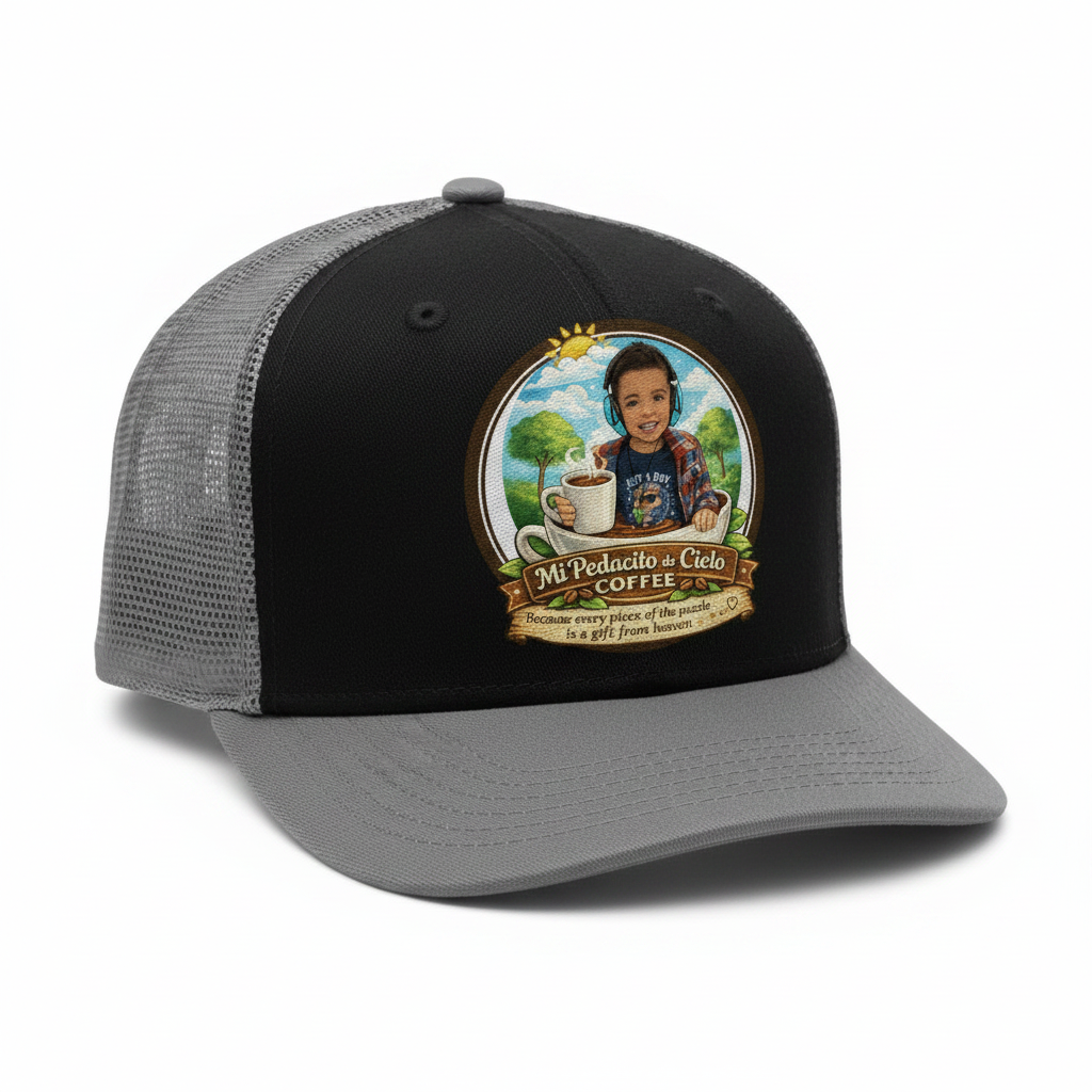 Snapback Hat - Black/Gray/Gray