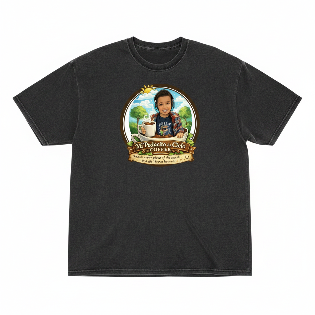 Unisex Oversized T-Shirt - Washed Charcoal