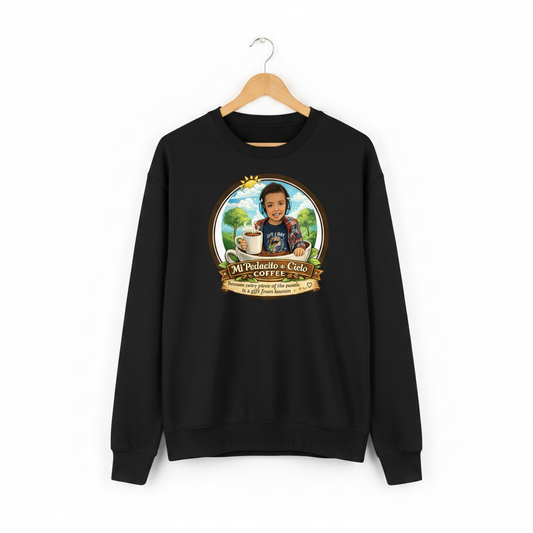 Unisex Organic Mid-Weight Sweatshirt - Black