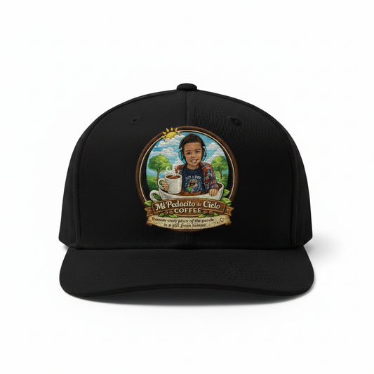 Flat Bill Cap - Black