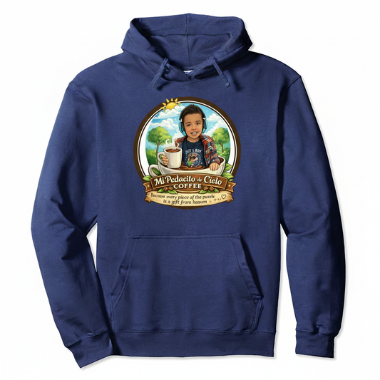 Unisex Garment-Dyed Hoodie - True Navy