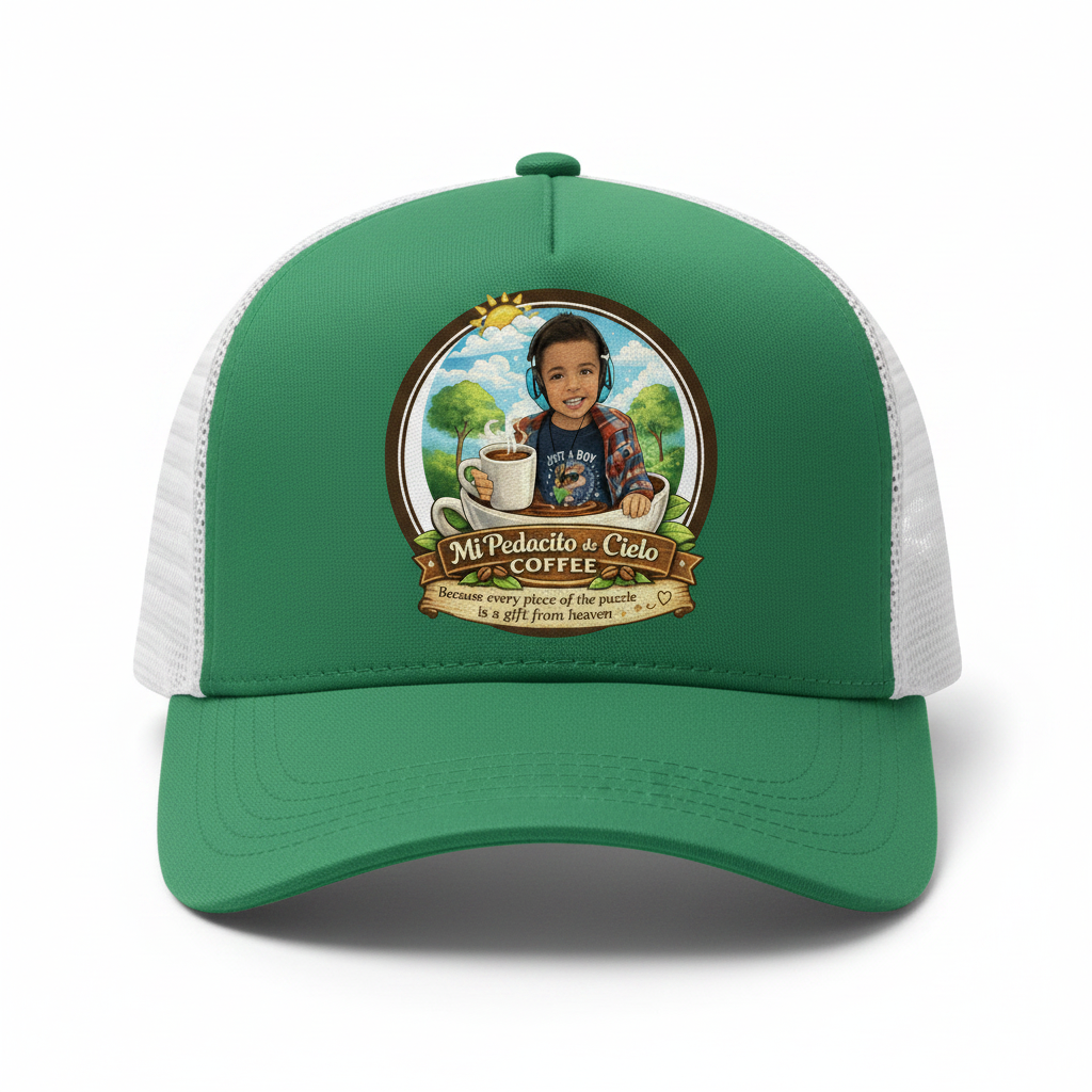 Trucker Cap - Kelly/White/Kelly