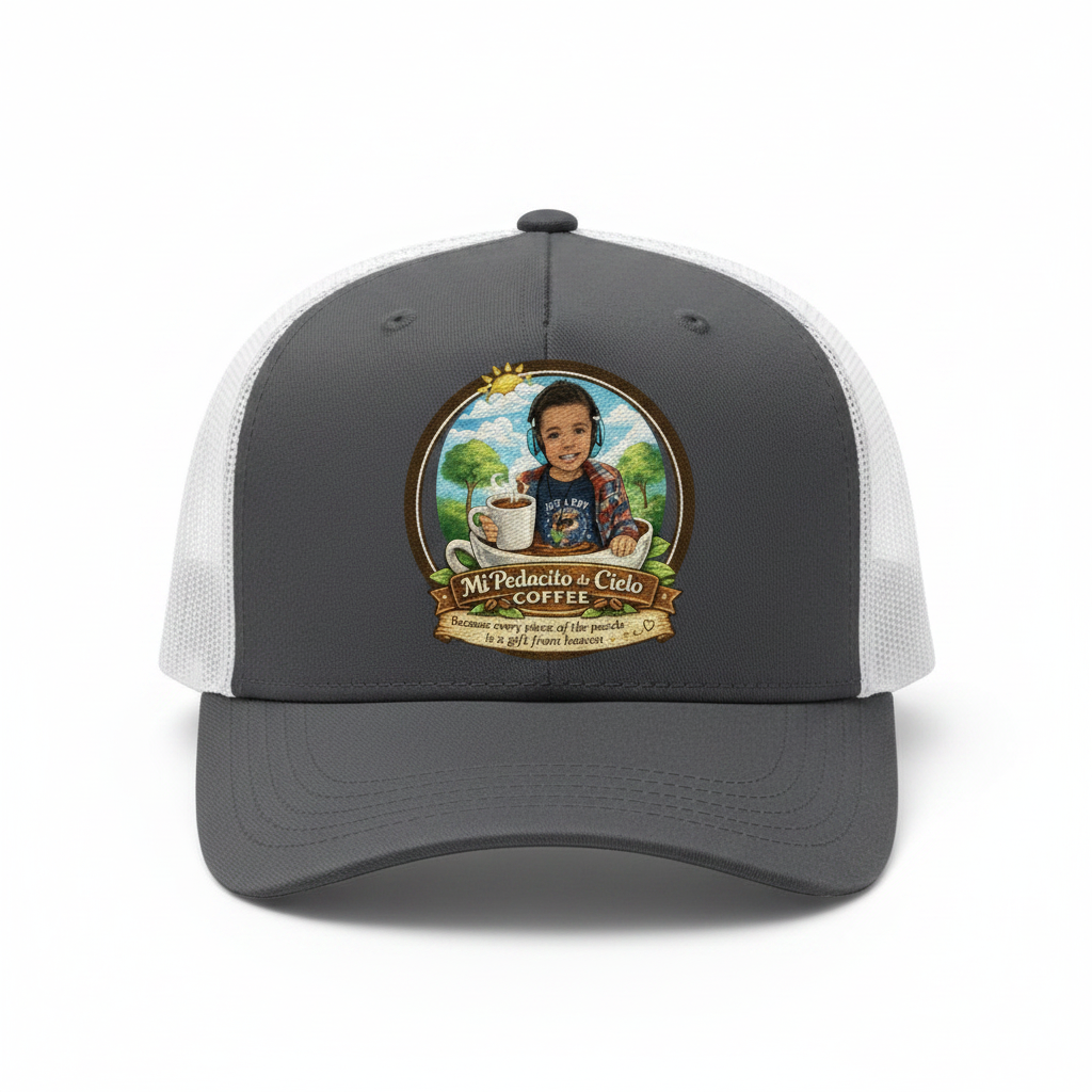 Trucker Cap - Charcoal/White