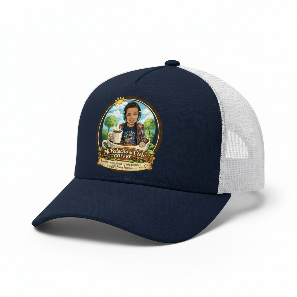 Trucker Cap - Navy/White