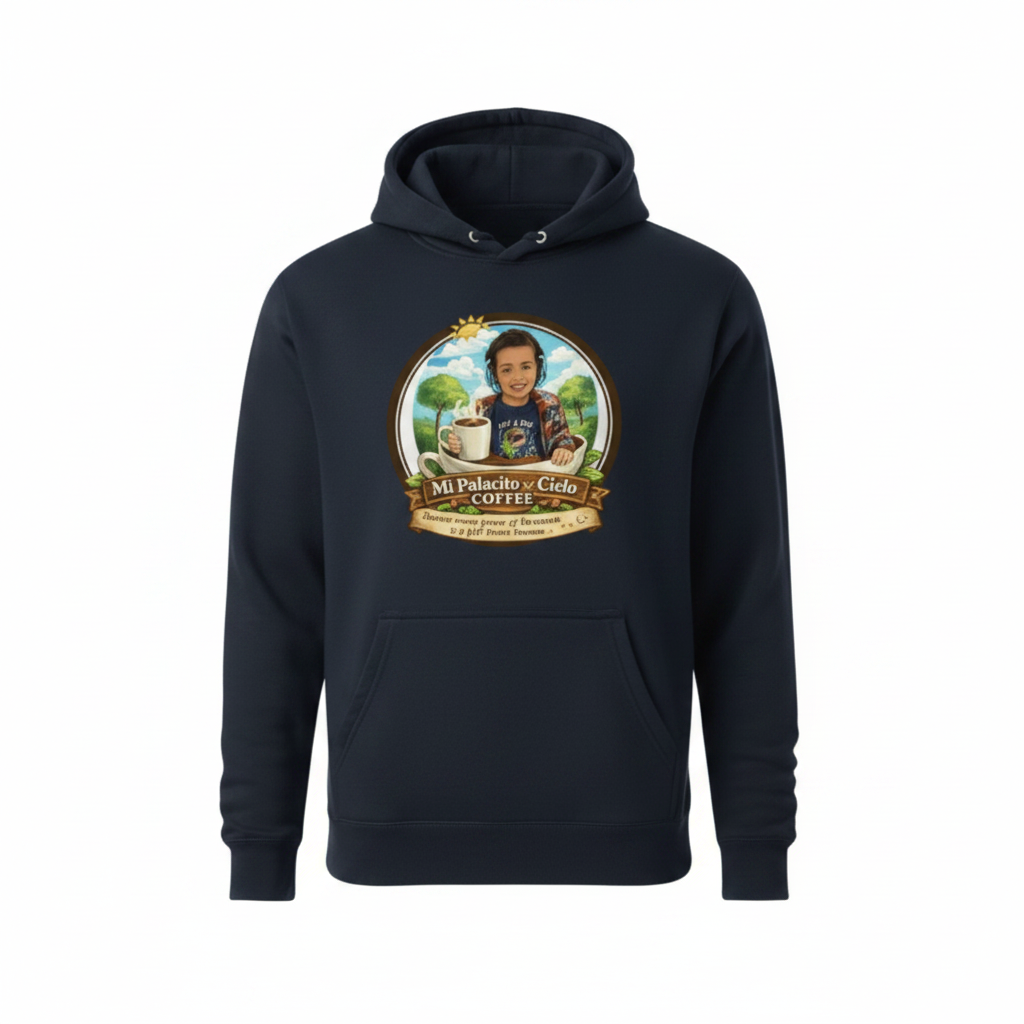 Men's Box Hoodie - Navy Blazer