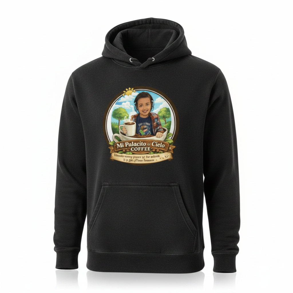 Men's Box Hoodie - Vintage Black